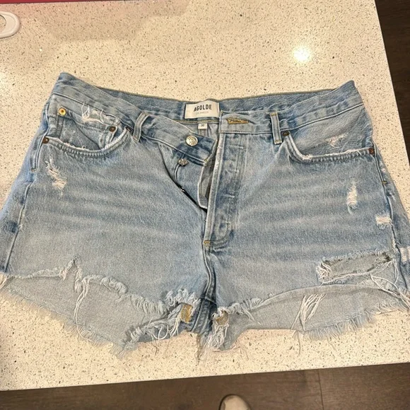 Agolde Parker vintage cut off shorts - Picture 1 of 2